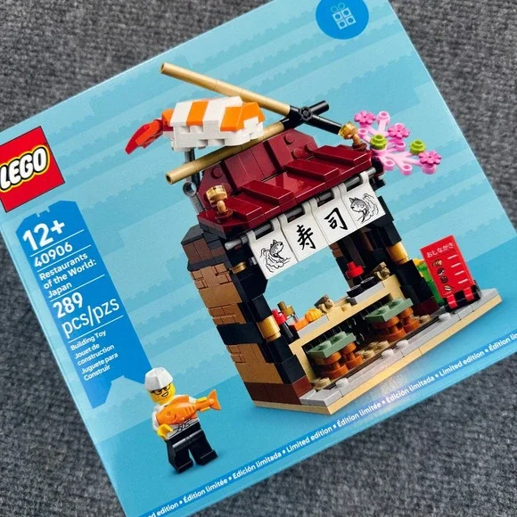 LEGO GWP 40906 Restaurants of the World Japan Sushi Shop Limited Edition 289 PCS - Picture 1 of 7